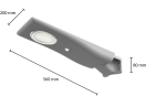 SOLAR STRAATLAMP | MET BEWEGINGSSENSOR | 15W - Afbeelding 5
