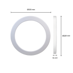 LED IN/OPBOUW | DOWNLIGHT | OPHELIA | DIM+CCT SWITCH - Afbeelding 8