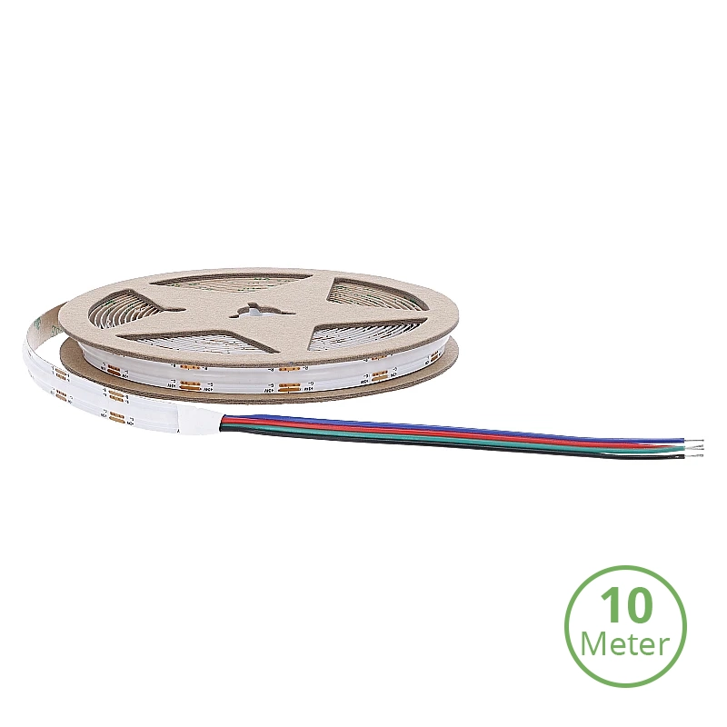 COB LEDSTRIP | 24V | IP20 | 10M | 12W/M | RGB