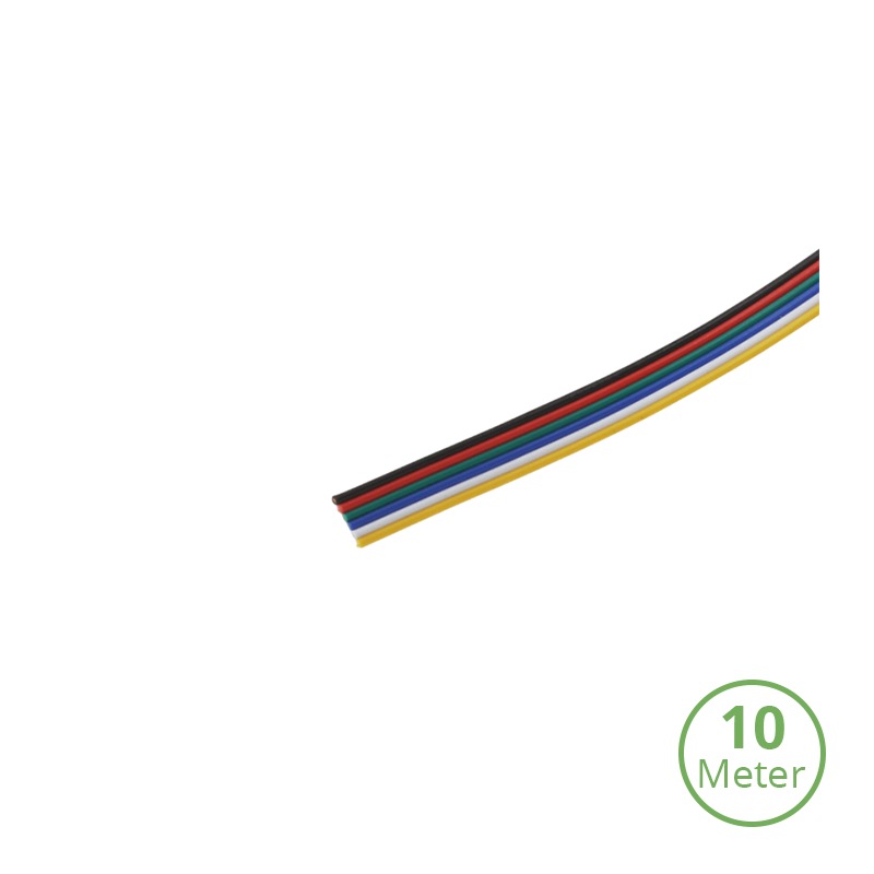 Afbeelding-6-2 6-ADERIGE KABEL | 10M - Afbeelding 1