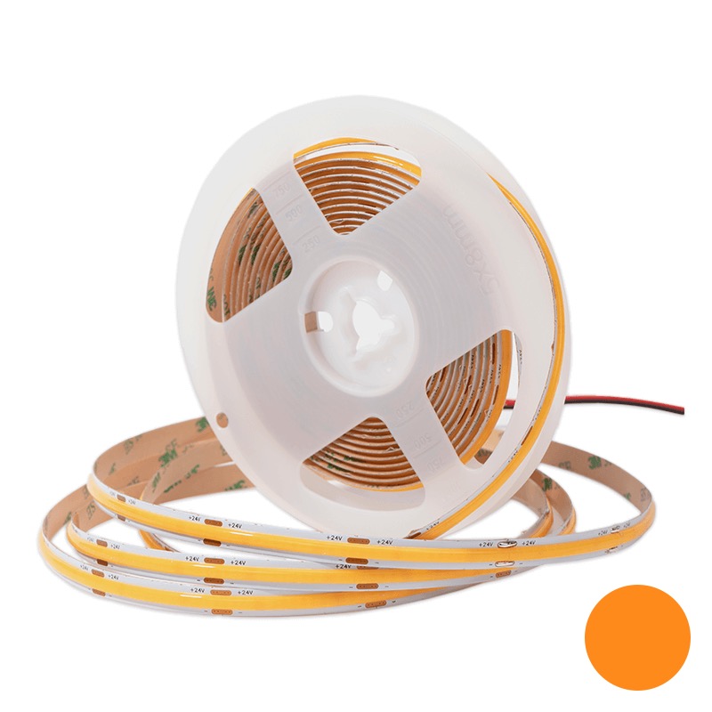 Afbeelding-8 COB LEDSTRIP | 24V | IP20 | 10M | 10W/M | 2700K - Afbeelding 1